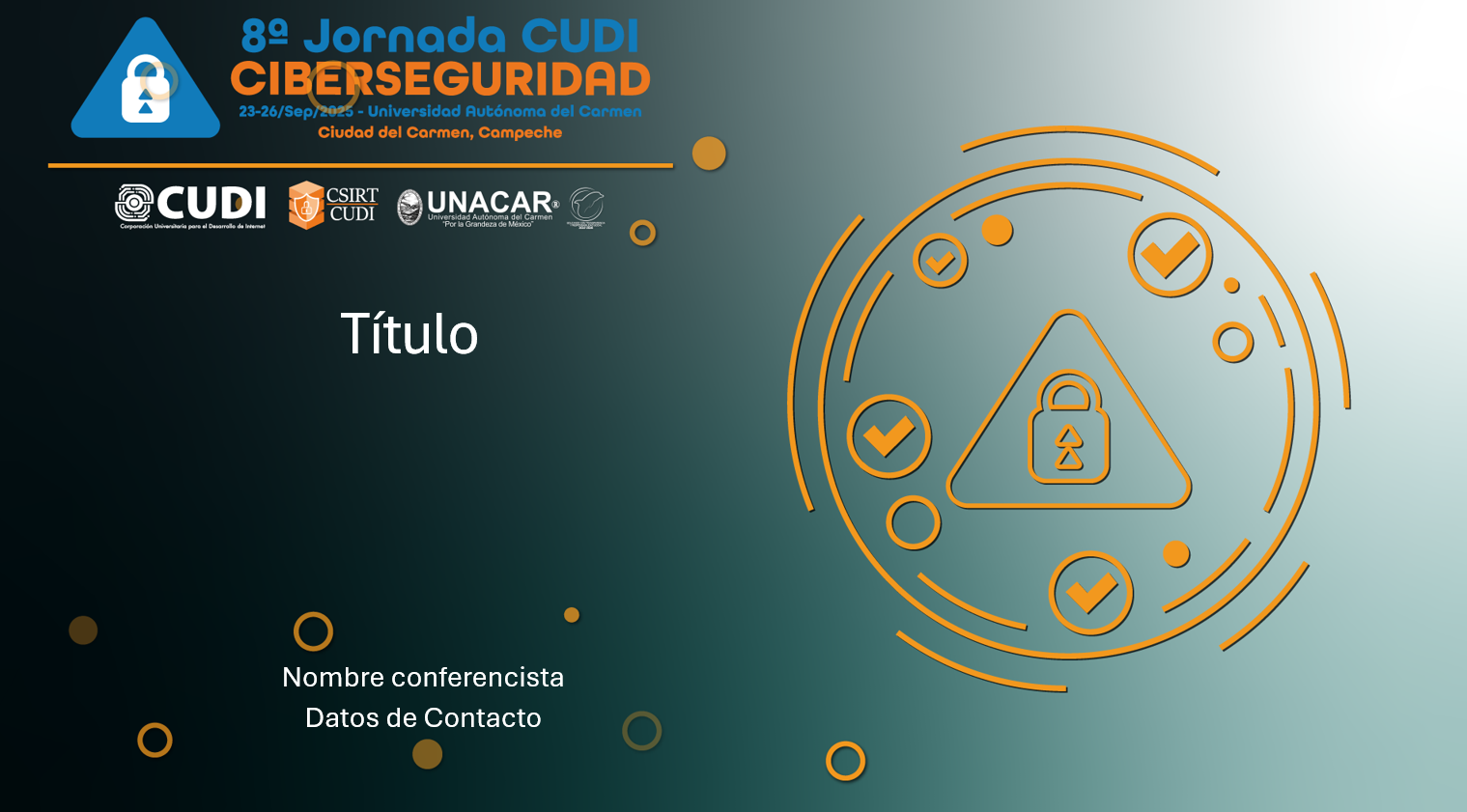 Plantilla de presentación 8va Jornada